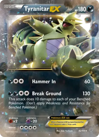Tyranitar EX · 42