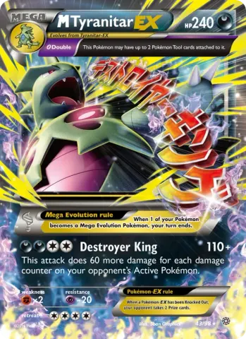 M Tyranitar EX · 43