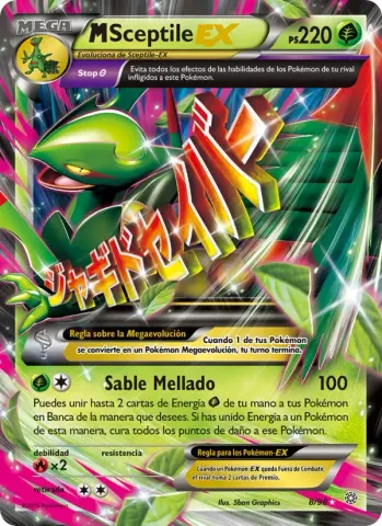 M-Sceptile EX · 8
