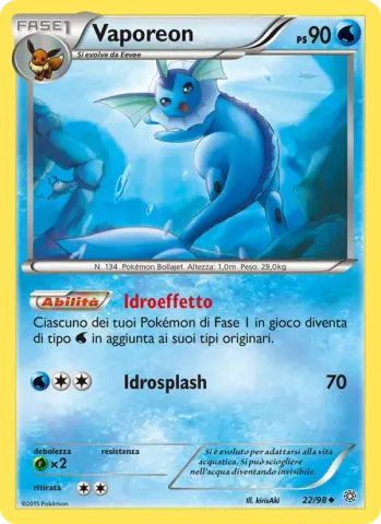 Vaporeon · 22