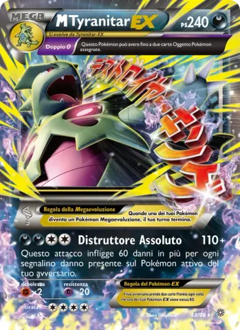 M Tyranitar EX · 43