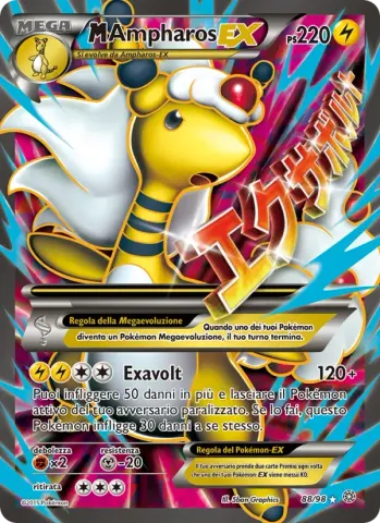 M Ampharos EX · 88