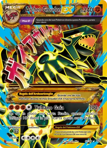 Archeo Groudon EX · 97