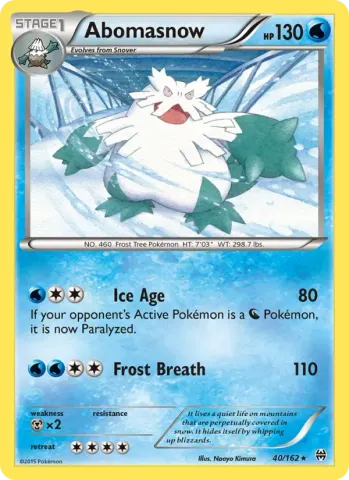 Abomasnow · 40