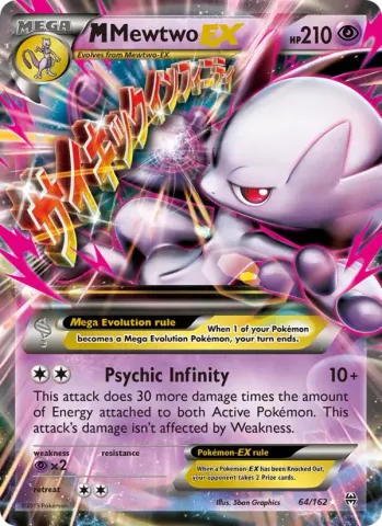 M Mewtwo EX · 64