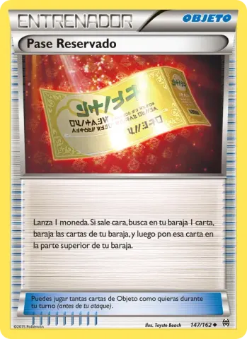 Pase Reservado · 147