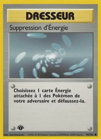 Suppression d'Énergie · 92