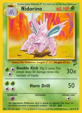 Nidorino · 54
