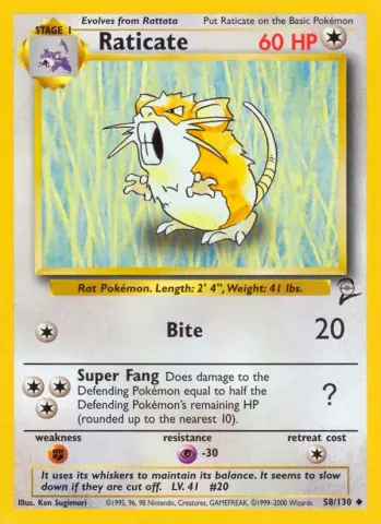 Raticate · 58