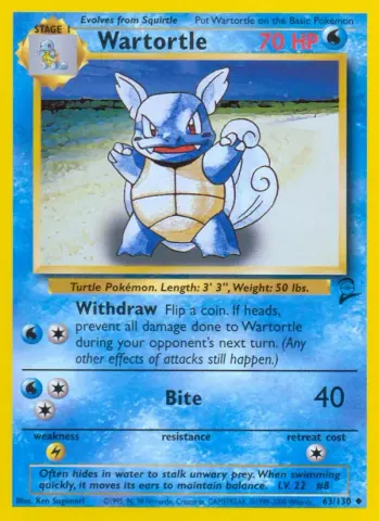 Wartortle · 63