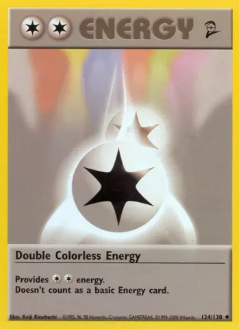 Double Colorless Energy · 124