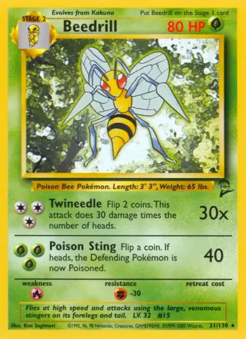 Beedrill · 21