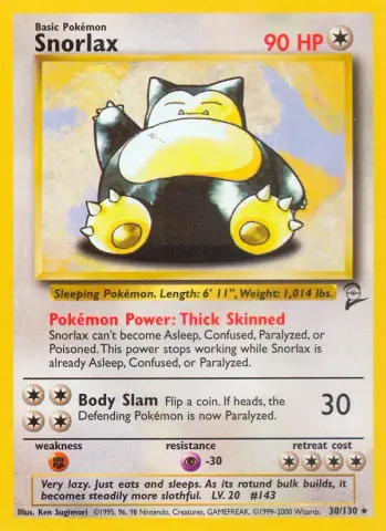 Snorlax · 30