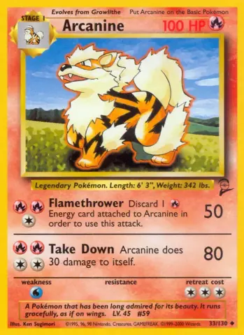 Arcanine · 33