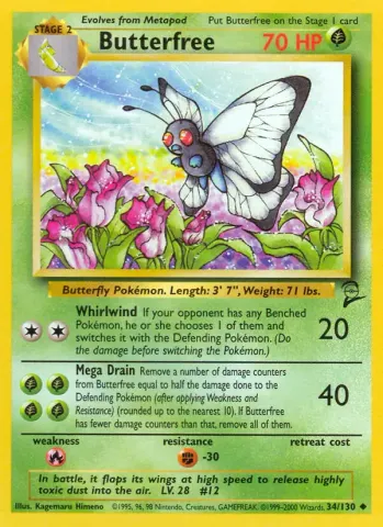Butterfree · 34