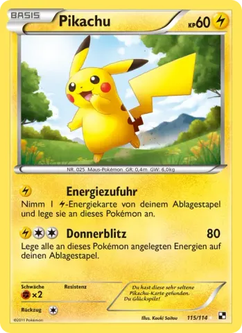 Pikachu · 115