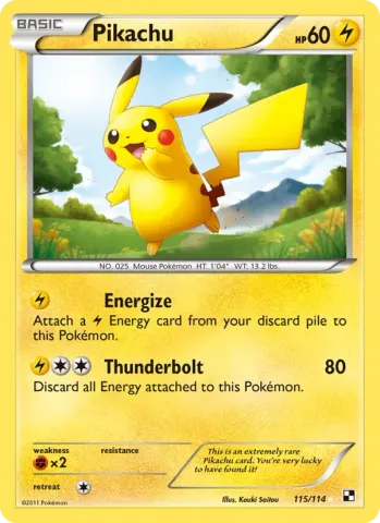 Pikachu · 115