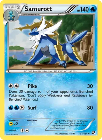 Samurott · 31
