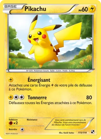 Pikachu · 115