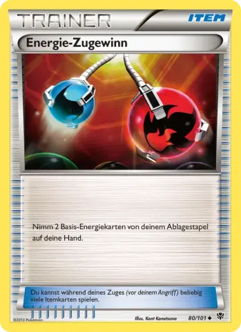 Energie-Zugewinn · 80