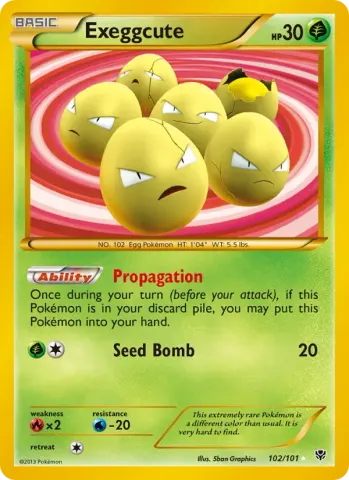 Exeggcute · 102
