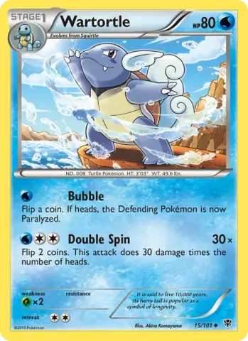 Wartortle · 15