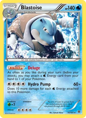 Blastoise · 16
