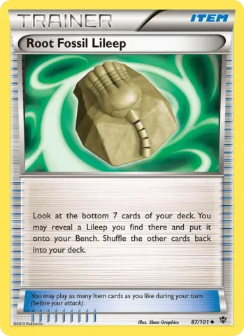 Root Fossil Lileep · 87