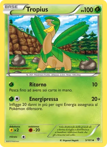 Tropius · 5