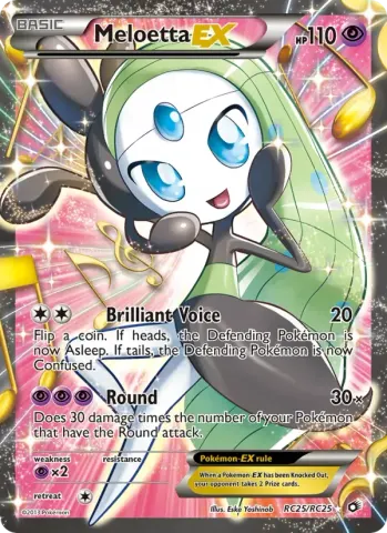 Meloetta-EX · RC25