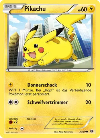 Pikachu · 39