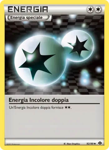 Energia Incolore doppia · 92