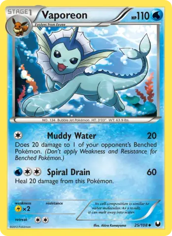Vaporeon · 25