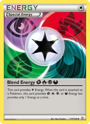 Blend Energy Grass Fire Psychic Darkness · 117