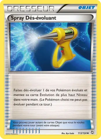 Spray Dés-évoluant · 113