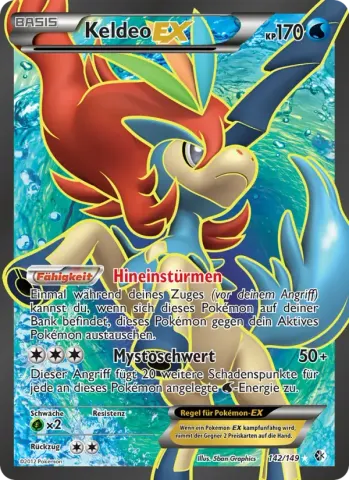 Keldeo-EX · 142