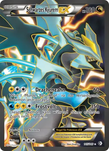 Schwarzes Kyurem-EX · 145