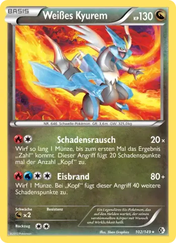 Weißes Kyurem · 102