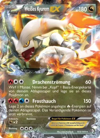 Weißes Kyurem-EX · 103