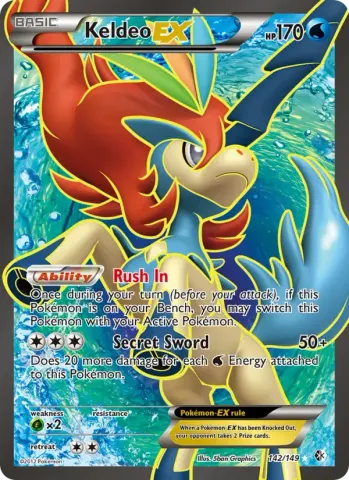 Keldeo-EX · 142
