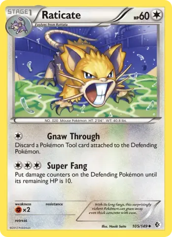 Raticate · 105