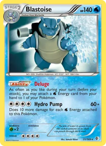 Blastoise · 31