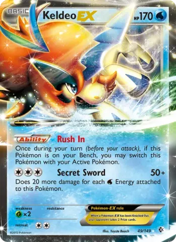 Keldeo-EX · 49
