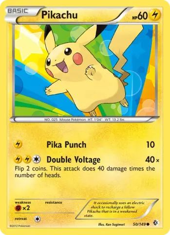 Pikachu · 50