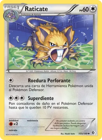 Raticate · 105