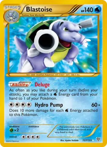 Blastoise · 137