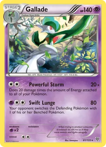Gallade · 61