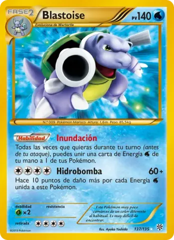 Blastoise · 137