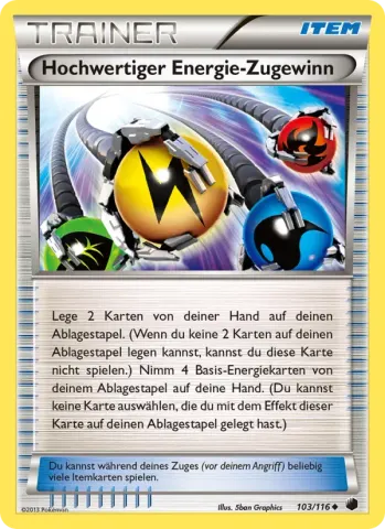 Überragender Energie-Zugewinn · 103