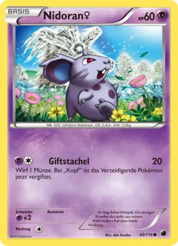 Nidoran♀ · 40